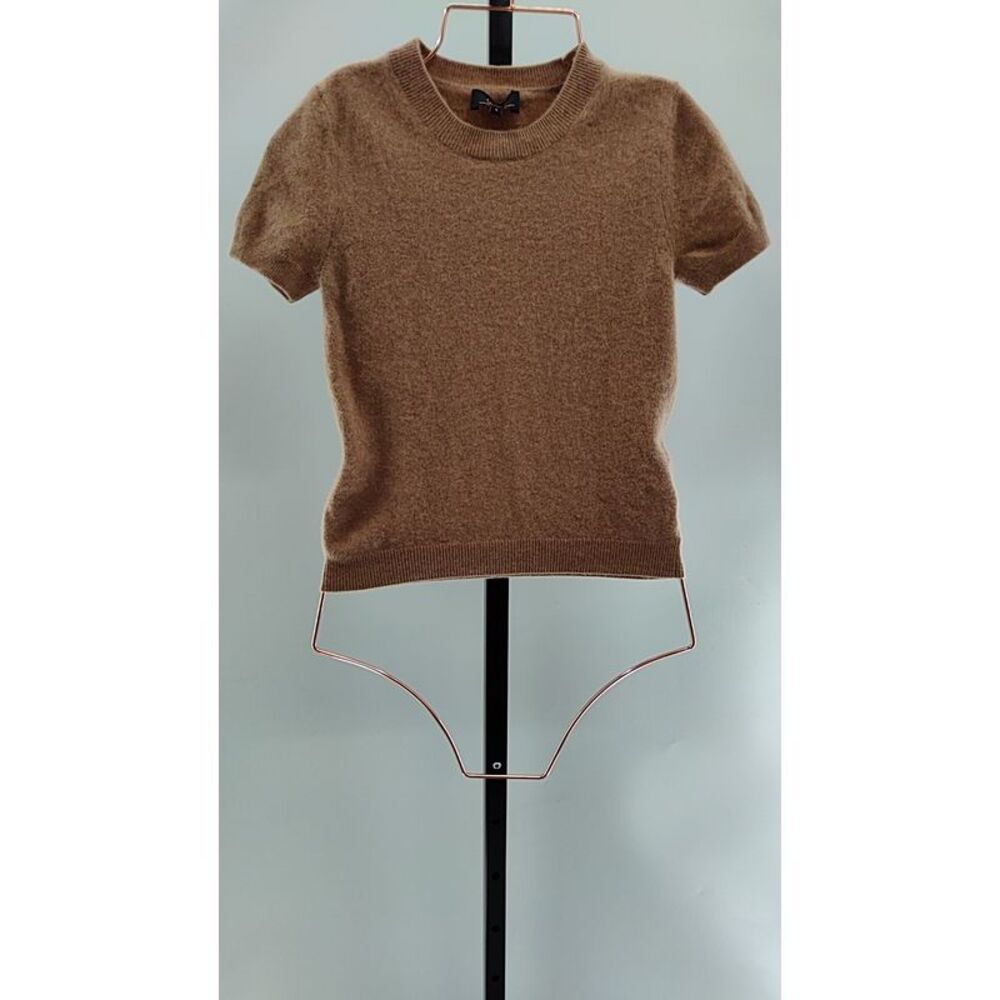 Quince Camel Cashmere Tee XXS